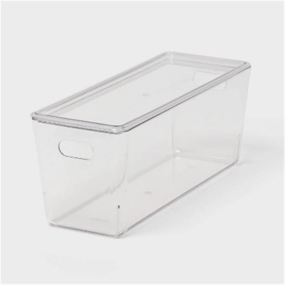5L Stacking Clear Bin with Lid